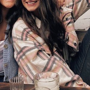 Zara flannel jacket